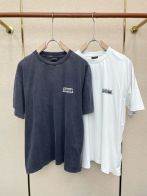 バレンシアガ n級 半袖Tシャツ ロゴプリント ヴィンテージ風デザイン 男女兼用 職人技術再現
