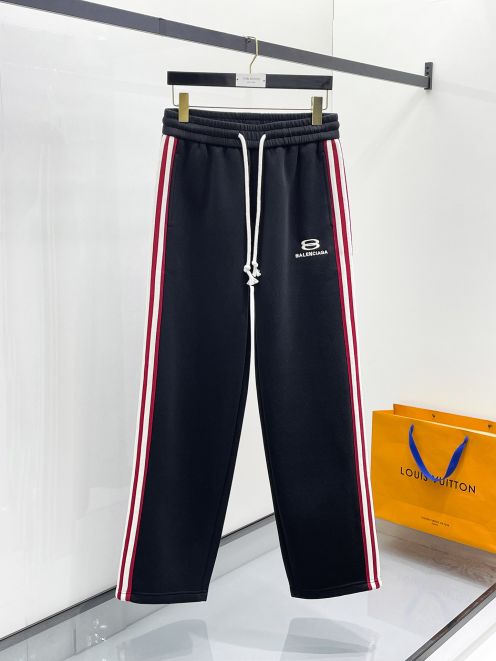 バレンシアガ 格安 サイドラインスウェットパンツ スポーティーデザイン 口コミ多数 高品質仕上げ