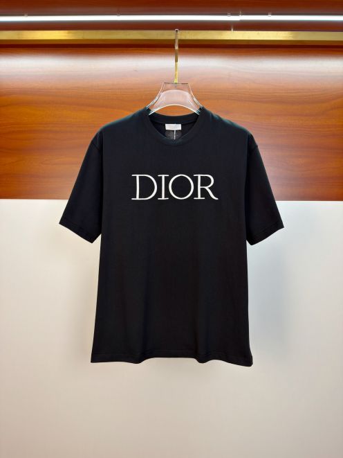 ディオール 本物級コピー 半袖Tシャツ DIORロゴプリントデザイン 男女兼用 上質感
