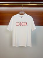 ディオール ブランド コピー 半袖Tシャツ DIORロゴ刺繍デザイン 男女兼用 丁寧な縫製
