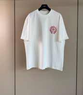 クロムハーツ ブランド コピー Tシャツ ロゴ刺繍 半袖 シンプルデザイン 高品質