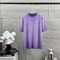 クロムハーツ ブランド コピー 半袖Tシャツ マルチクロス刺繍デザイン 通気 レビュー高リピ率 上質感