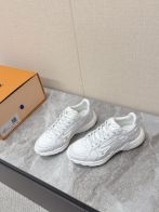 ルイヴィトン n級 スニーカー オールホワイト レザー切替 軽量設計 激安モデル