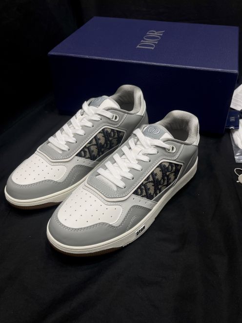 ディオール ハイブランド スニーカー ローカットデザイン ロゴパネル切替 高級レベル仕様