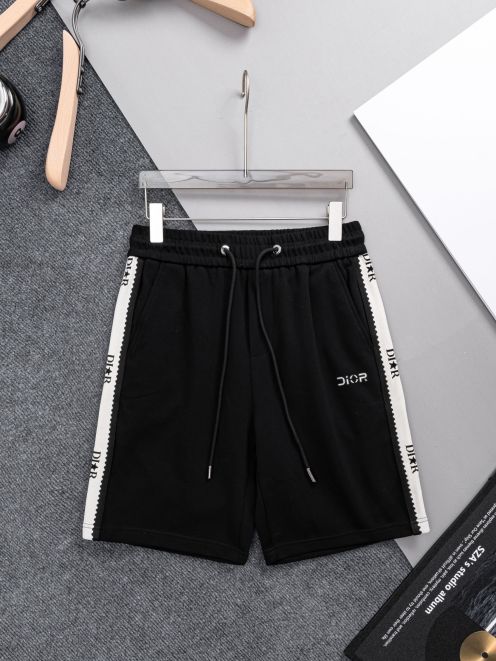 ディオール n級 ロゴ刺繍ハーフパンツ サイドラインデザイン 通気 快適な着心地 高評価