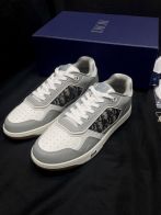 ディオール ハイブランド スニーカー ローカットデザイン ロゴパネル切替 高級レベル仕様