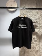 ディオール スーパーコピー ロゴプリント半袖Tシャツ シンプルデザイン 高級感仕上げ