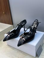 ディオール ブランド コピー リボンポインテッドパンプス スリングバック仕様 精密ディテール