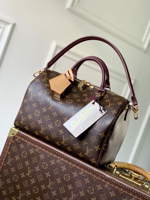 ルイヴィトン 格安 モノグラムボストンバッグ ハンドショルダー2WAY 大容量設計 安心サイト