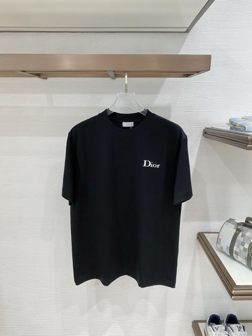 ディオール n級 ミニロゴTシャツ シンプルデザイン 上質コットン仕様 実店舗運営人気