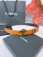 シャネル ブランド コピー レザーベルト CCロゴバックル ビジューデザイン 数量限定入荷