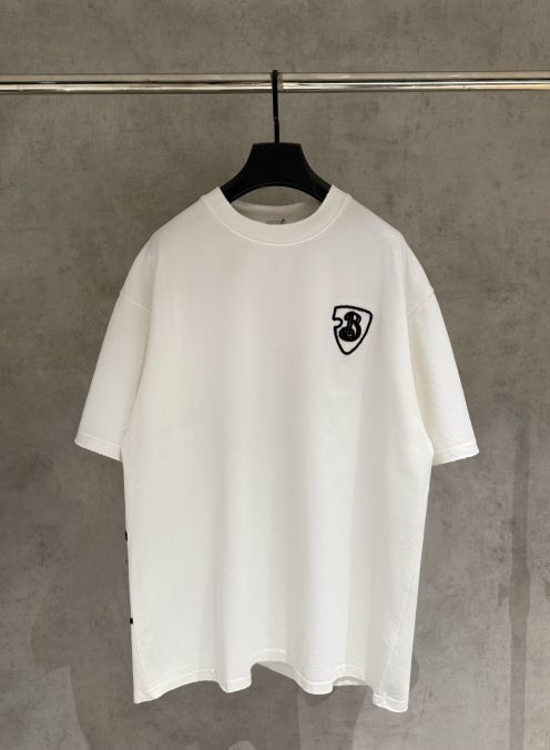 バーバリー 本物級コピー エンブレムロゴTシャツ 半袖ミニマル設計 安心サイト