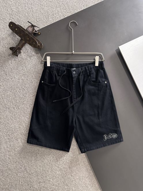 バーバリー n級 ショートパンツ ロゴ刺繍 シンプルデザイン 新作
