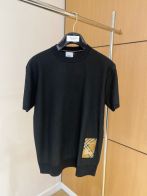 バーバリー スーパーコピー ニットTシャツ リブ編み 半袖デザイン 男女兼用