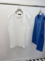 クロムハーツ ブランド コピー ノースリーブTシャツ クロス刺繍デザイン 快適な着心地 高評価人気モデル