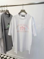 クロムハーツ ハイブランド 半袖Tシャツ クロスロゴプリントデザイン 快適な着心地 高再現度モデル
