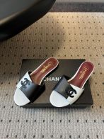 シャネル ハイブランド ミュールサンダル バイカラーデザイン ココマーク装飾 口コミ多数