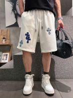 クロムハーツ ブランド コピー スウェットショートパンツ クロスパッチデザイン シンプルデザイン 定番