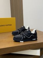 ルイヴィトン ブランド コピー スニーカー モノグラム切替デザイン 厚底ソール 上質感 口コミ多数