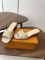 ルイヴィトン スーパーコピー ヒールサンダル モノグラムジャカード スクエアトゥデザイン 定番