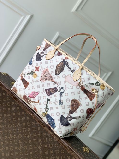 ルイヴィトン n級 アートプリントトートバッグ モノグラムキャンバス 大容量設計 口コミ多数