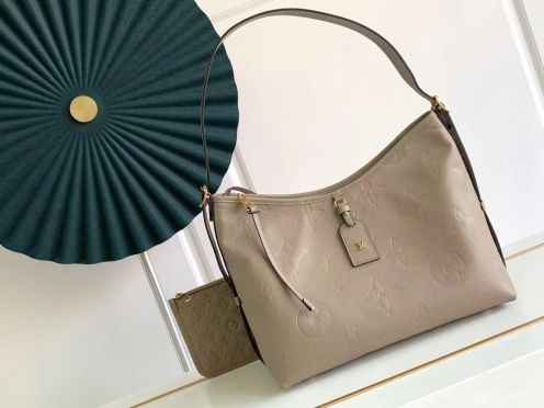 ルイヴィトン ハイブランド レザーショルダーバッグ エンボスモノグラム ミニマル設計 高品質