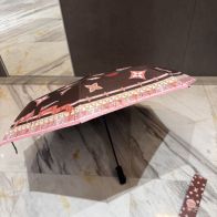 ルイヴィトン 本物級コピー モノグラム折りたたみ傘 ブラウン配色 丁寧な縫製