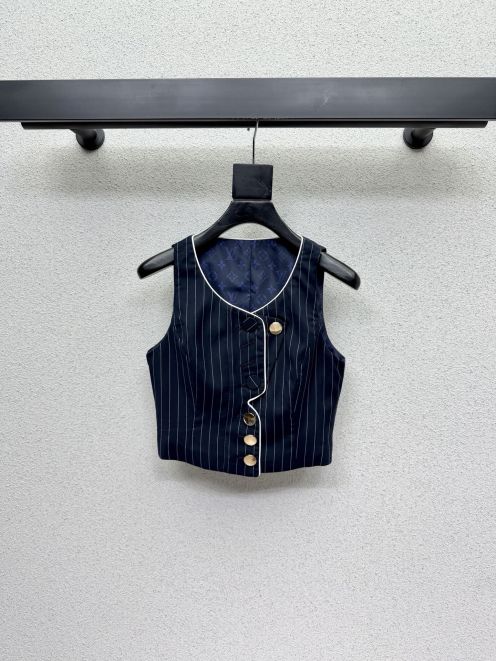 ルイヴィトン 本物級コピー ストライプショートベスト 上質感 夏服