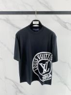 ルイヴィトン ブランド コピー ロゴプリント半袖Tシャツ 上質感仕上げ 男女兼用