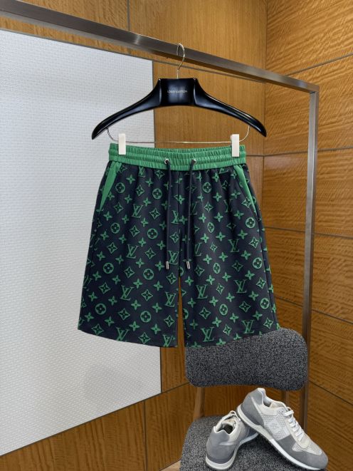ルイヴィトン 格安 モノグラムハーフパンツ バイカラーデザイン 夏服仕様 安心サイト