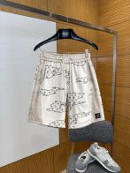 ルイヴィトン ハイブランド アートプリントハーフパンツ 総柄デザイン 肌触り良好 丁寧な縫製