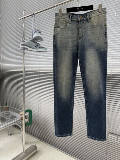 ルイヴィトン スーパーコピー スリムデニムパンツ ヴィンテージ加工 安心サイト
