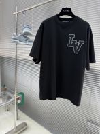 ルイヴィトン スーパーコピー LVロゴ半袖Tシャツ オーバーサイズ 発送保証