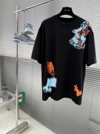 ルイヴィトン 格安 モノグラムアート半袖Tシャツ 男女兼用 ストリート仕様 安全取引