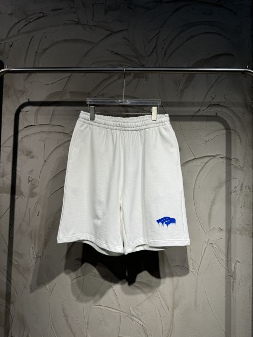 バレンシアガ 本物級コピー ロゴ刺繍スウェットショートパンツ 快適仕様 高評価