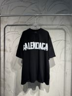 バレンシアガ 格安 ロゴプリントオーバーサイズ半袖Tシャツ 高品質 安心サイト