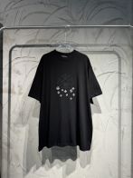 クロムハーツ ブランド コピー 半袖Tシャツ クロスロゴ刺繍 ストリート系 快適な着心地