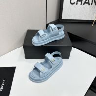 シャネル ハイブランド スポーツサンダル ブルーカラー仕様 即納対応