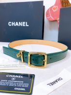 シャネル スーパーコピー クロコ型押しレザーベルト ゴールドバックル仕様 リピーター多数 精密ディテール