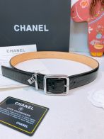 シャネル 本物級コピー クロコ型押しレザーベルト シルバーバックル仕様 発送保証 高再現度