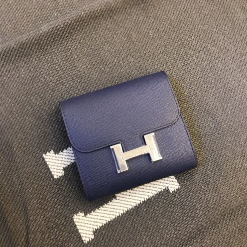 エルメス n級 コンパクトレザーウォレット シルバー金具仕様 高品質 確実に届く 人気定番