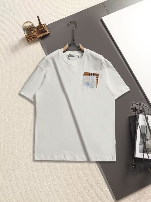 バーバリー n級 チェックポケット半袖Tシャツ クラシック仕様 実店舗運営