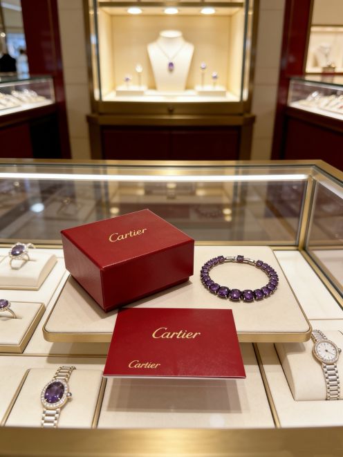カルティエ n級 アメジストブレスレット ラグジュアリー仕様 実店舗運営