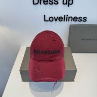 バレンシアガ 本物級コピー ダメージ加工ロゴキャップ ヴィンテージ風ストリート設計 満足度高い