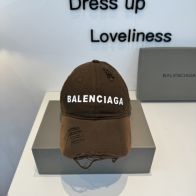 バレンシアガ 格安 ダメージ加工ロゴキャップ ヴィンテージ風ストリート仕様 口コミ多数