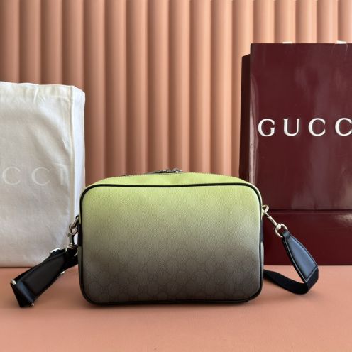 グッチ ブランド コピー グラデーションショルダーバッグ レザーデザイン 高評価