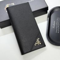 プラダ ハイブランド 長財布 二つ折りウォレット サフィアーノ調レザー レビュー高リピ率