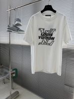 ルイヴィトン ハイブランド ビッグロゴプリント半袖Tシャツ モノグラムデザイン 精密ディテール 高再現度