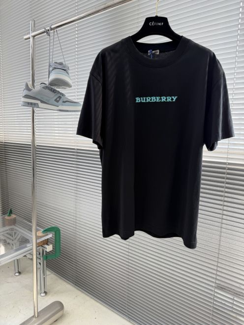 バーバリー 本物級コピー 半袖Tシャツ ロゴプリント シンプルデザイン 口コミ多数