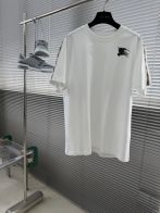 バーバリー n級 ロゴプリント半袖Tシャツ チェック切替デザイン 激安